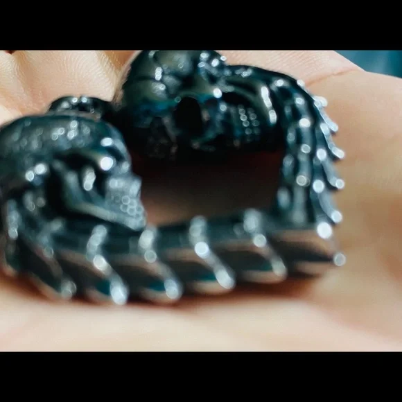 💀💀💀 - Love in Death Pendant Necklace 💀💀💀 - Picture 8 of 9